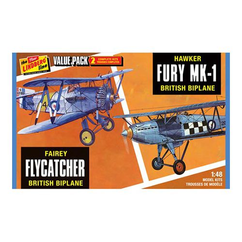 FAIREY FLYCATCHER E HAWKER FURY-