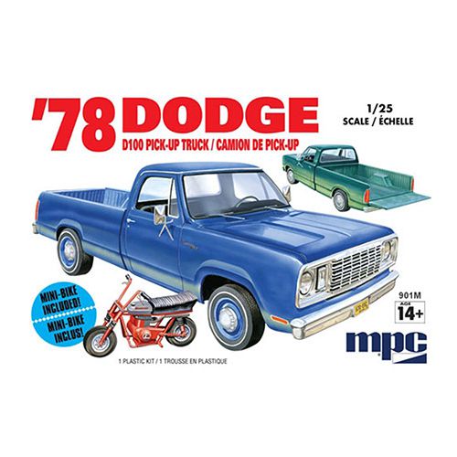 1:25 1978 DODGE D100 CUSTOM PICK