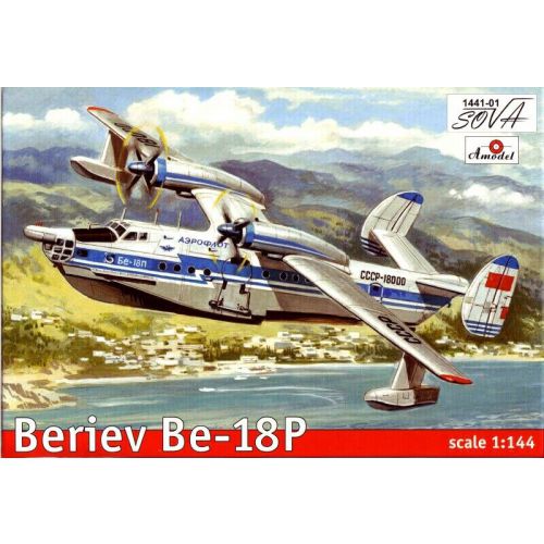 Kit de plastimodelismo para montar – BERIEV BE-18P – escala 1/144