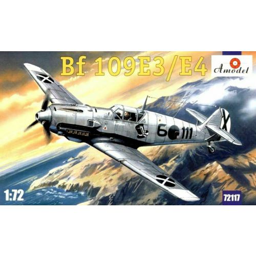 Kit de plastimodelismo para montar – MESSERSCHMITT BF 109 E-3/E-4 Re-realease – escala 1/72