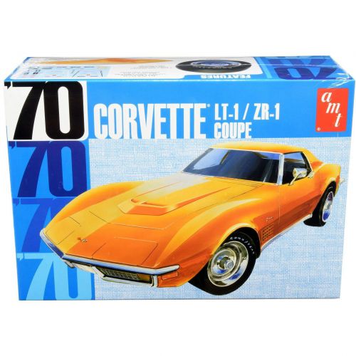 Kit de plastimodelismo para montar e pintar 1970 CHEVY CORVETTE COUPE – escala 1/25