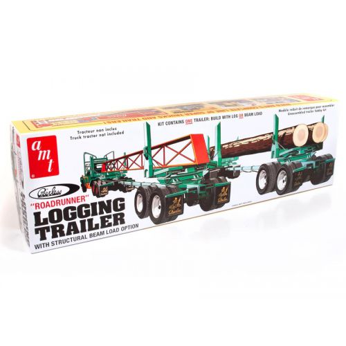 Kit de plastimodelismo para montar e pintar PEERLESS LOGGING TRAILER - escala 1/25