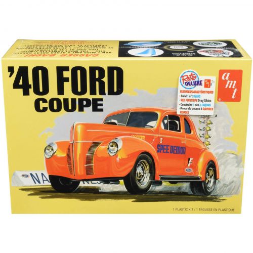 Kit de plastimodelismo para montar e pintar 1940 FORD COUPE - escala 1/25