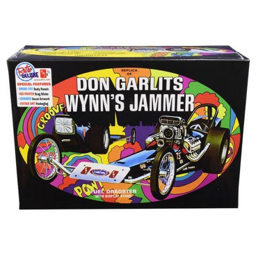 Kit de plastimodelismo para montar e pintar DON GARLITS WYNN’S JAMMER DRAGSTER – escala 1/25