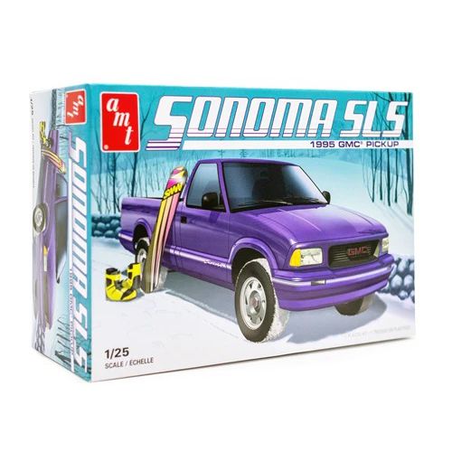 Kit de plastimodelismo para montar e pintar 1995 GMC SONOMA PICKUP 2T - escala 1/25