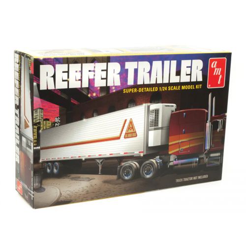 Kit de plastimodelismo para montar e pintar REEFER SEMI TRAILER - escala 1/25