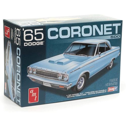 Kit de plastimodelismo para montar e pintar 1965 DODGE CORONET SNAP 2T - escala 1/25