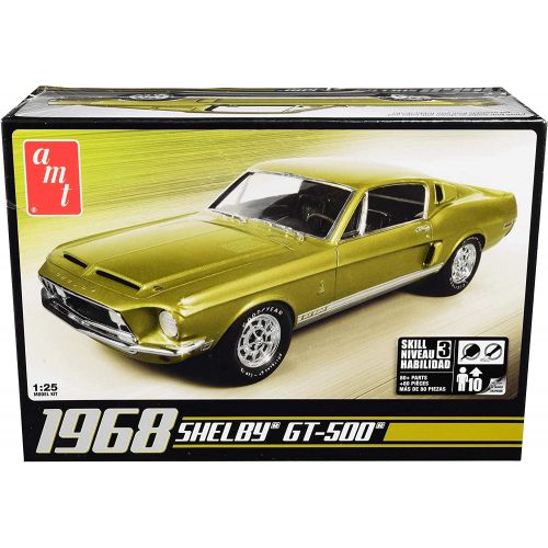 Kit de plastimodelismo para montar e pintar 1968 SHELBY GT500 - escala 1/25