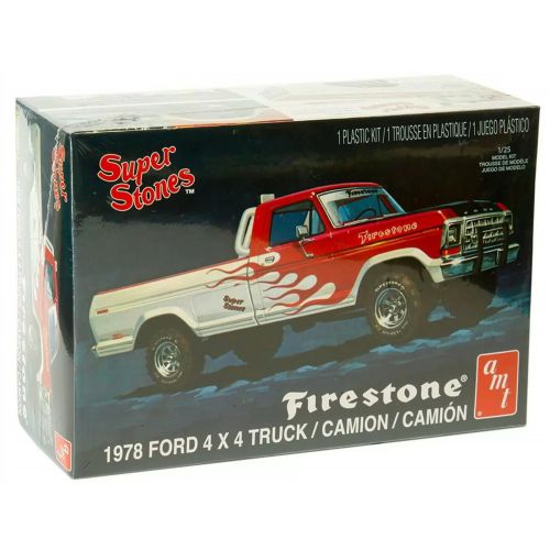 Kit de plastimodelismo para montar e pintar 1979 FORD PICKUP “FIRESTONE SUPER STONES”- escala 1/25