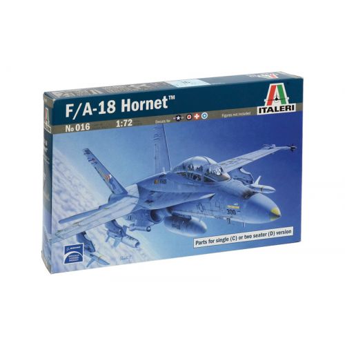 Kit de plastimodelismo para montar e pintar F/A 18 WILD WEASEL C/D - escala 1/72