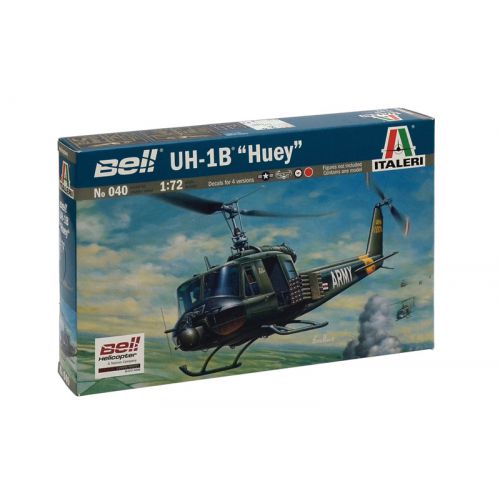 Kit de plastimodelismo para montar e pintar UH-18 HUEY - escala 1/72