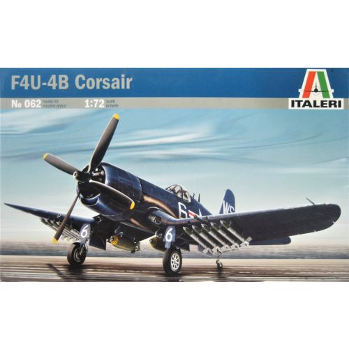 Kit de plastimodelismo para montar e pintar CORSAIR F-4U/4B - escala 1/72