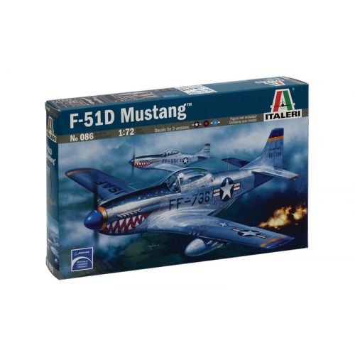 Kit de plastimodelismo para montar e pintar P-510 MUSTANG - escala 1/72