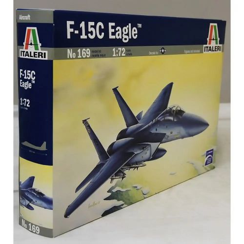 Kit de plastimodelismo para montar e pintar F-15C EAGLE - escala 1/72