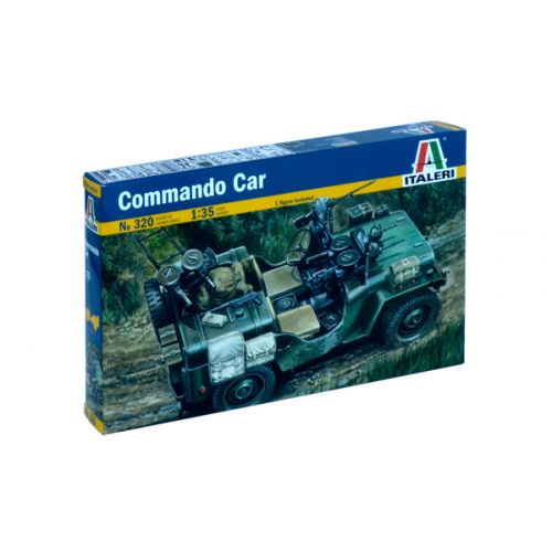 Kit de plastimodelismo para montar e pintar COMMAND CAR - escala 1/35