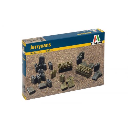Kit de plastimodelismo para montar e pintar JERRY CANS - escala 1/35