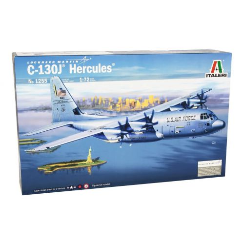 Kit de plastimodelismo para montar e pintar C-130J HERCULES – escala 1/72