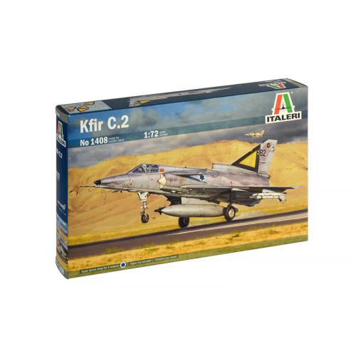 Kit de plastimodelismo para montar e pintar KFIR C.2 – escala 1/72