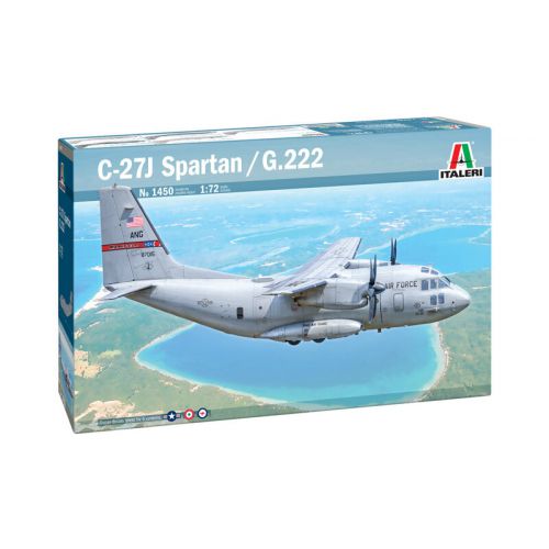 Kit de plastimodelismo para montar e pintar C-27A SPARTAN / G.222 – escala 1/72