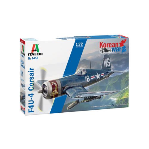 Kit de plastimodelismo para montar e pintar F4U-4 CORSAIR KOREAN WAR – escala 1/72
