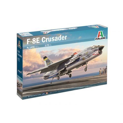 Kit de plastimodelismo para montar e pintar F-8E CRUSADER – escala 1/72
