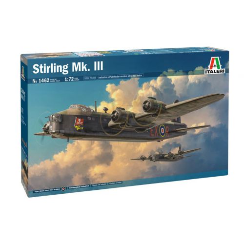 Kit de plastimodelismo para montar e pintar STIRLING MK. III – escala 1/72