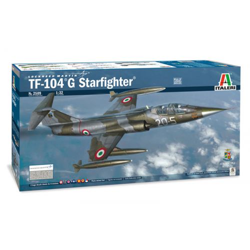Kit de plastimodelismo para montar e pintar TF-104 G  STARFIGHTER – escala 1/32