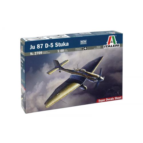 Kit de plastimodelismo para montar e pintar JU-87 D-5 STUKA – escala 1/48