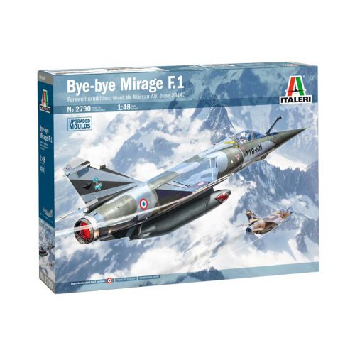 Kit de plastimodelismo para montar e pintar BYE-BYE MIRAGE F1 – escala 1/48