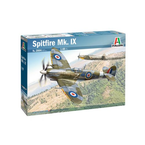 Kit de plastimodelismo para montar e pintar SPITFIRE MK. IX – escala 1/48
