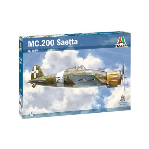 Kit de plastimodelismo para montar e pintar MACCHI MC.200 – escala 1/48