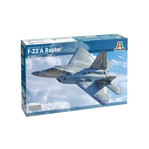 Kit de plastimodelismo para montar e pintar F-22 A RAPTOR – escala 1/48