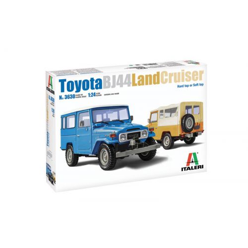 Kit de plastimodelismo para montar e pintar TOYOTA BJ44 LAND CRUISER  - escala 1/24