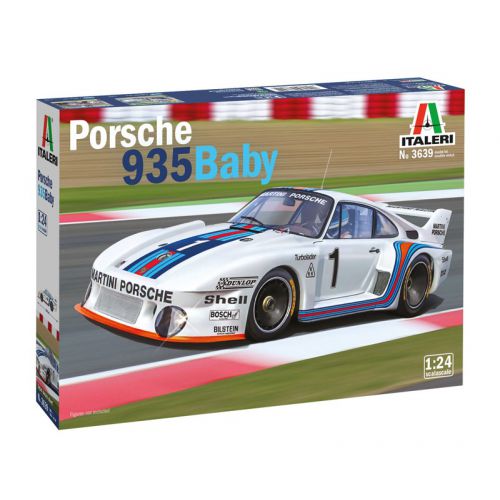 Kit de plastimodelismo para montar e pintar PORSCHE 935 BABY – escala 1/24