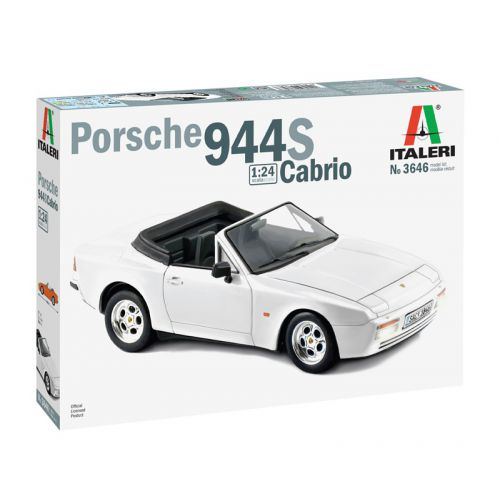 Kit de plastimodelismo para montar e pintar PORSCHE 944 S CABRIO – escala 1/24