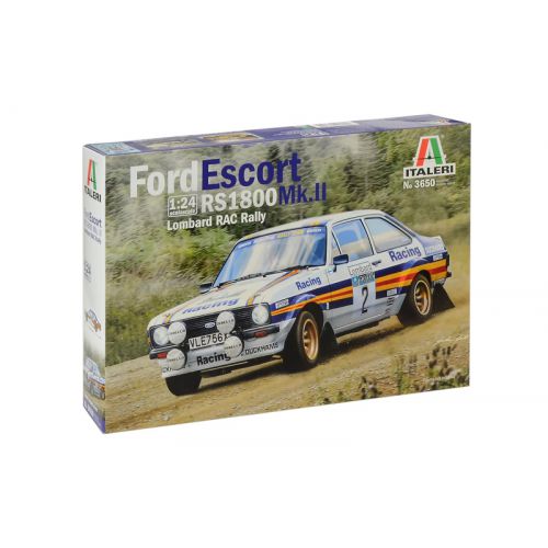 Kit de plastimodelismo para montar e pintar FORD ESCORT RS1800 MK.II LOMBARD – escala 1/24
