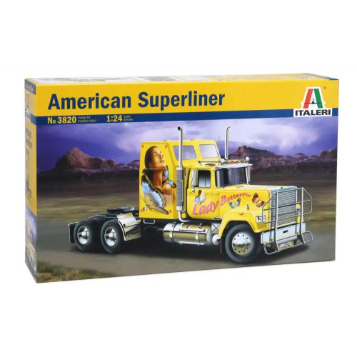 Kit de plastimodelismo para montar e pintar U.S. SUPERLINER – escala 1/24
