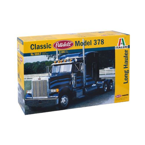 Kit de plastimodelismo para montar e pintar CLASSIC PETERBILT 378 LONG HAULE – escala 1/24