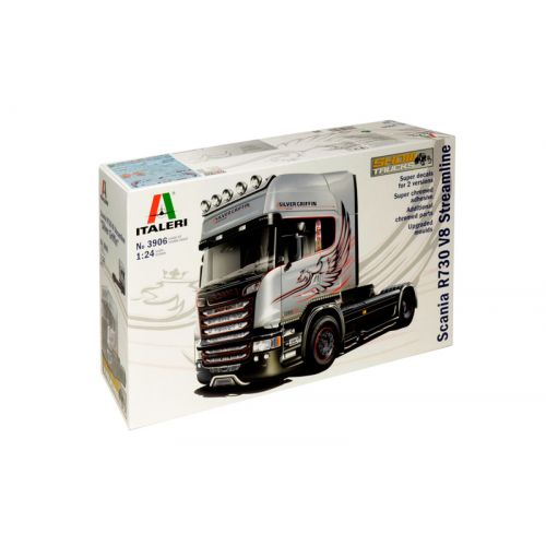 Kit de plastimodelismo para montar e pintar SCANIA R730 V8 STREAMLINE – escala 1/24