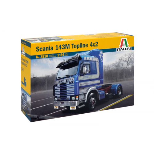 Kit de plastimodelismo para montar e pintar SCANIA 143M TOPLINE 4X2 – escala 1/24