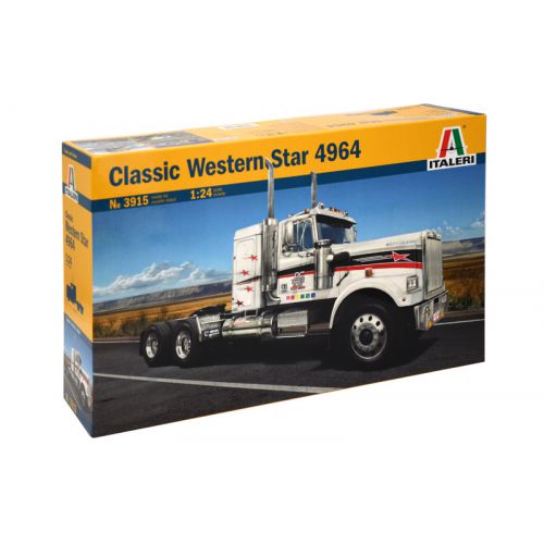 Kit de plastimodelismo para montar e pintar CLASSIC WESTERN STAR 4964 – escala 1/24