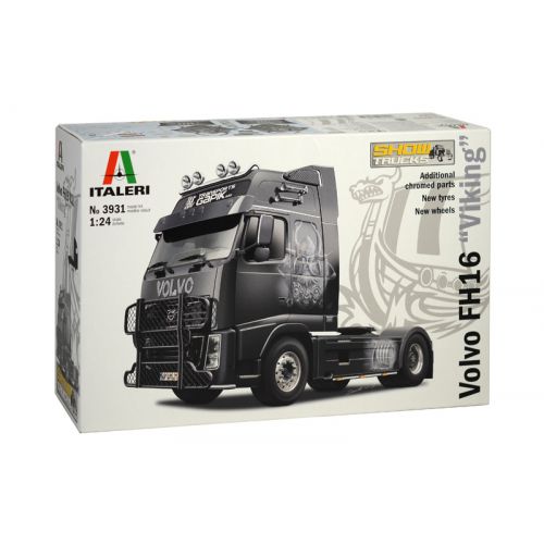 Kit de plastimodelismo para montar e pintar VOLVO FH-16 XXL “VIKING” SHOW TRUCKS – escala 1/24