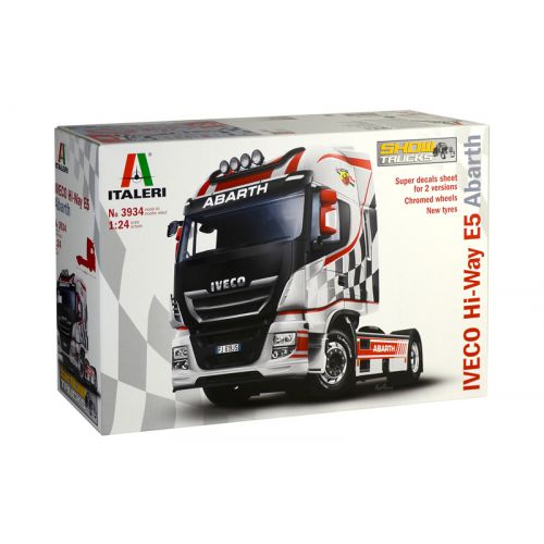 Kit de plastimodelismo para montar e pintar IVECO HI-WAY E5 ABARTH – escala 1/24