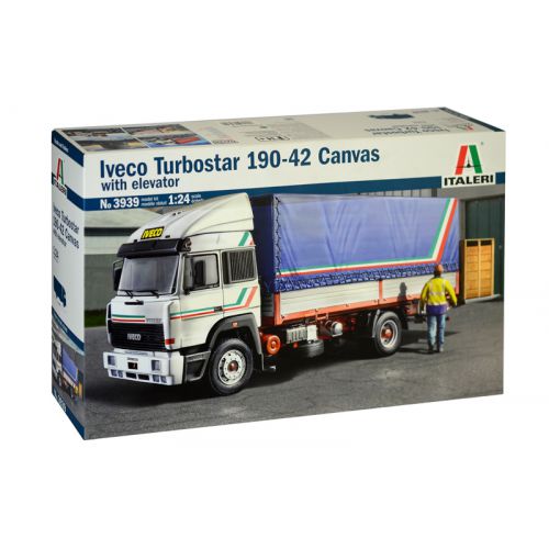 Kit de plastimodelismo para montar e pintar IVECO TURBOSTAR 190-42 CANVAS TRUCK – escala 1/24