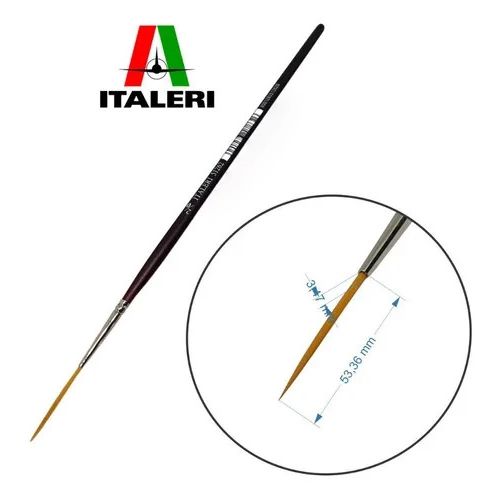 PINCEL ITALERI Nº 00  ULTRA FINO (SCRIPT LINER)