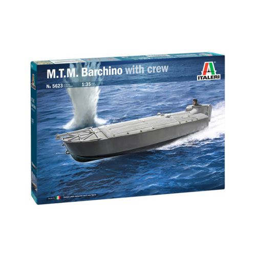 Kit de plastimodelismo para montar e pintar M.T.M. BARCHINO WITH CREW – escala 1/35