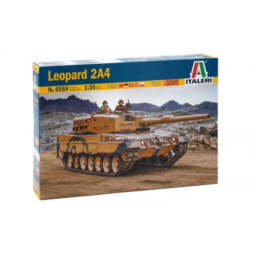 Kit de plastimodelismo para montar e pintar LEOPARD 2A4 – escala 1/35