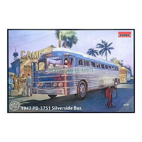 1947 PD-3701 SILVERSIDE BUS