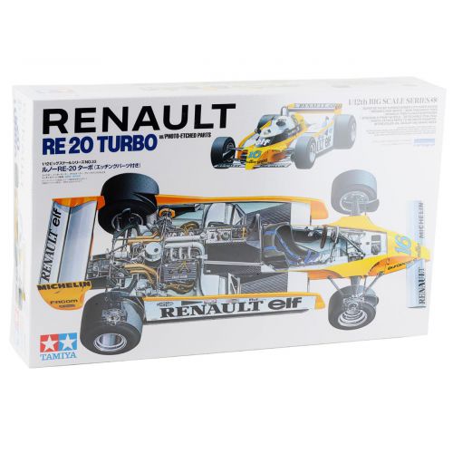 Kit de plastimodelismo para montar e pintar 1977 RENAULT RE-20 TURBO - escala 1/12