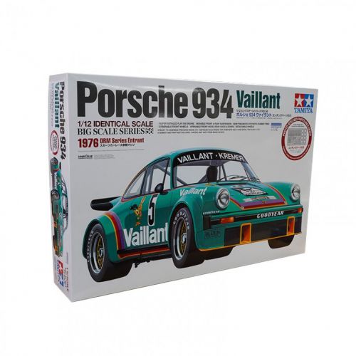 Kit de plastimodelismo para montar e pintar PORSCHE 934 VALLIANT - escala 1/12